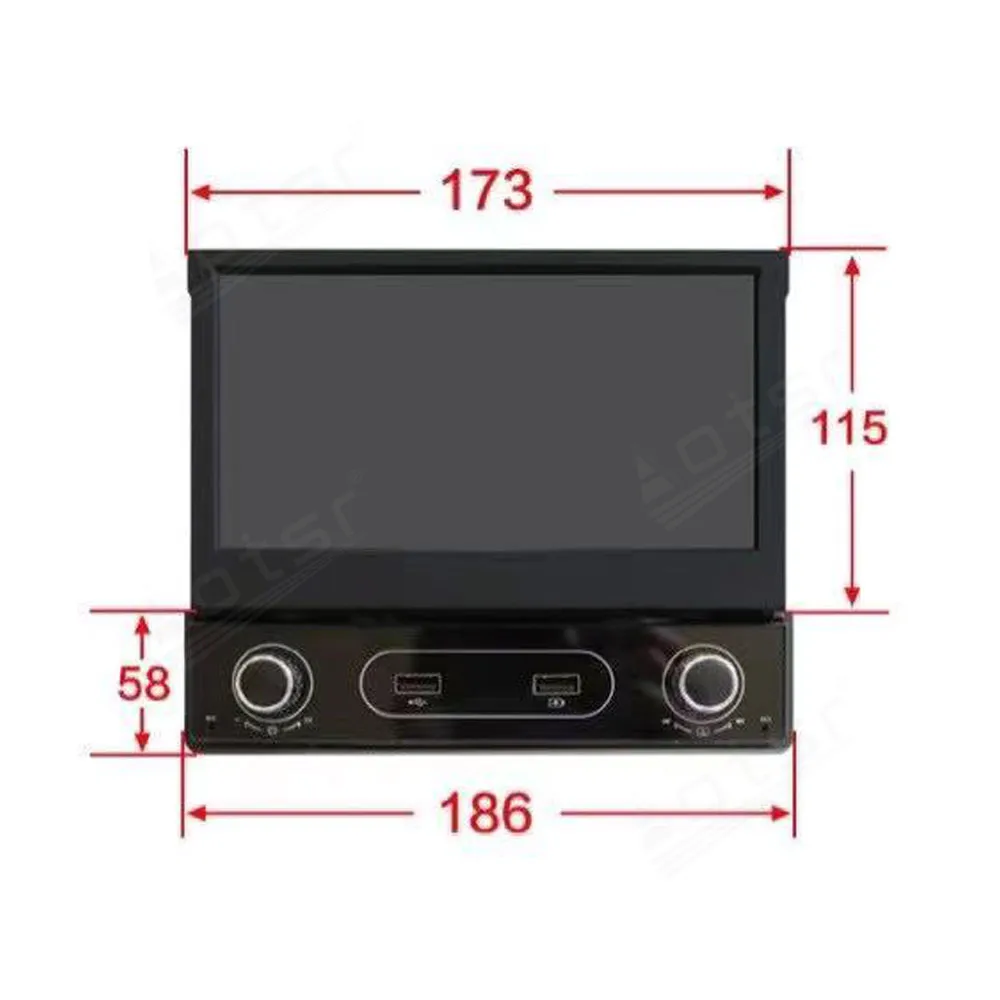 7” IPS Screen 1 DIN 1DIN Radio MP5 Car CD DVD Multimedia Player For Universal GPS Navigation Head Unit Auto Audio Stereo Carplay