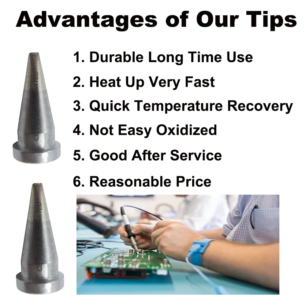LT Series เปลี่ยน Soldering Tips Fit WELLER WP80 WSP80 WSFP8 WD1000 WD2000 WSD81 WS81 WSF81D8 WS81D5จับเหล็กเชื่อมบิต