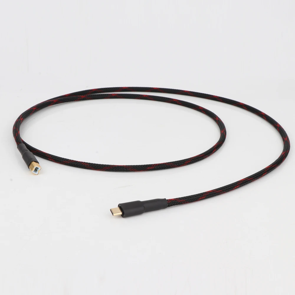 HIFI Audio USB B ZU C Kabel HiFi USB B Zu C Audio Datenkabel Für DAC Mobile Tablet – Detail 1