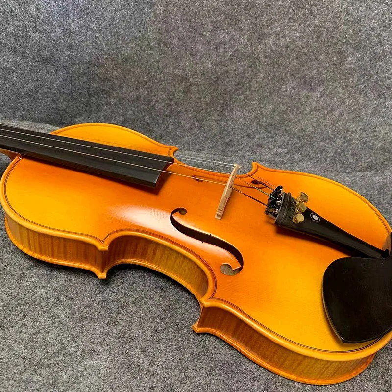 SONG master Strad style 4/4 3/4 1/2 violin Pure handmade with Ebony fittings Loud sound#14186