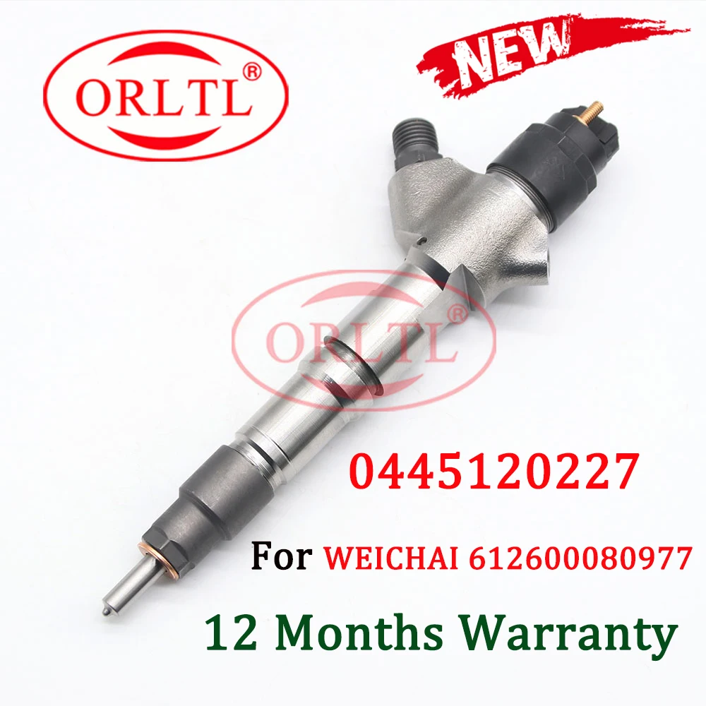 

Car Accessories 0445120227 Common Rail Auto Diesel Injector 0 445 120 227 for WEICHAI 612600080977 WP12