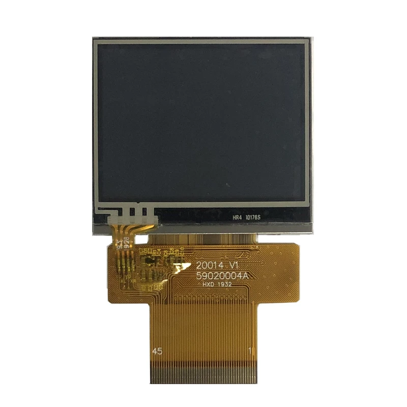 2.0 inch 240*320, ILI9342C, 8 /9/16/18 bit MCU SPI+RGB SPI interface TFT LCD sunlight readable IPS with touch panel