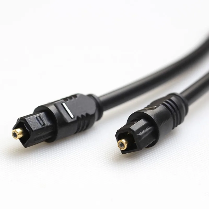 Digital Optical Audio Cable Adapter Toslink Gold Plated 1m 0.5m 2m SPDIF Cable For Blueray PS3 XBOX DVD