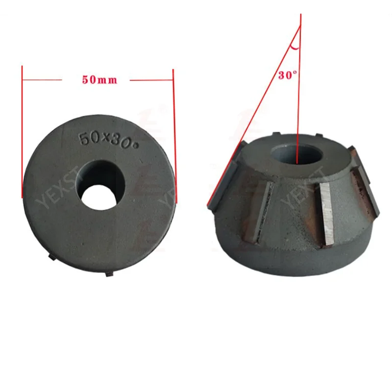 30 Degree Angle Carbide Valve Reamer Grinding Wheel Valve Seat Cutter for Motorcycle Car Engine Valve Seat Repair Reamer Head