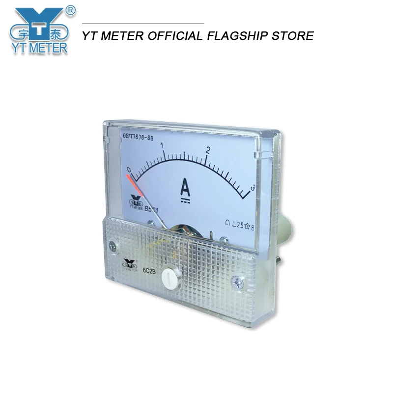 85c1 75mV DC ammeter pointer 30A 50A 75A 100A 150A 200A 250A 300A 400A 500A 600A 750A 800A 1000A installation meter measuring am