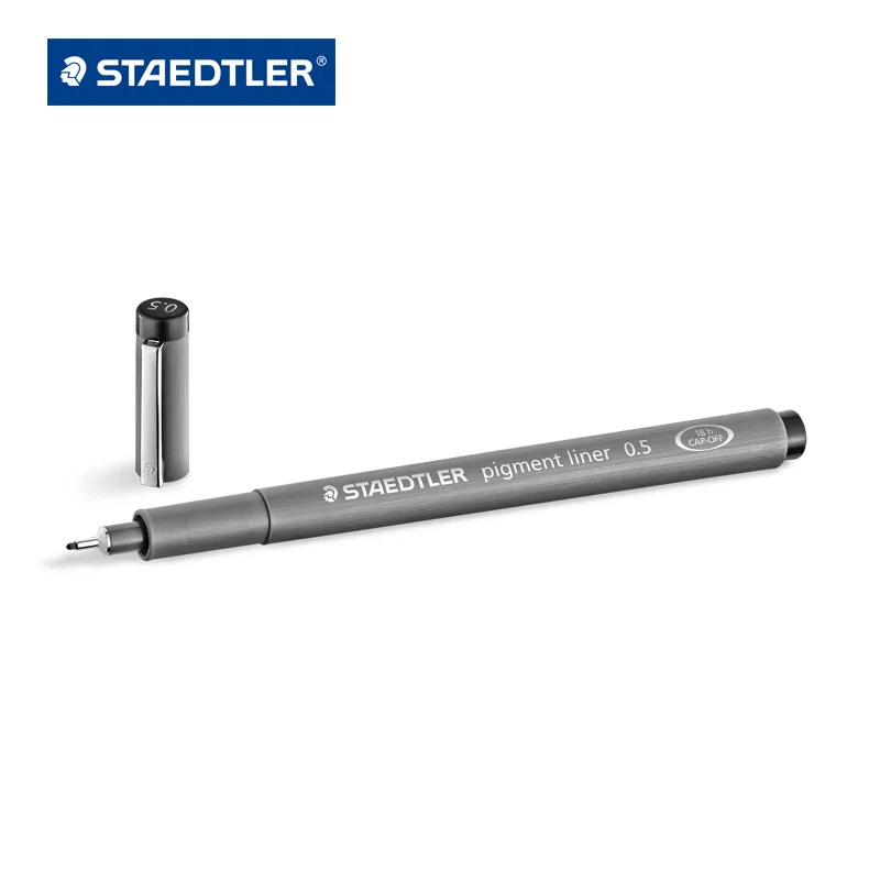 Staedtler Black Fineliner Drawing Pens - 0.05-2.0mm Office & School