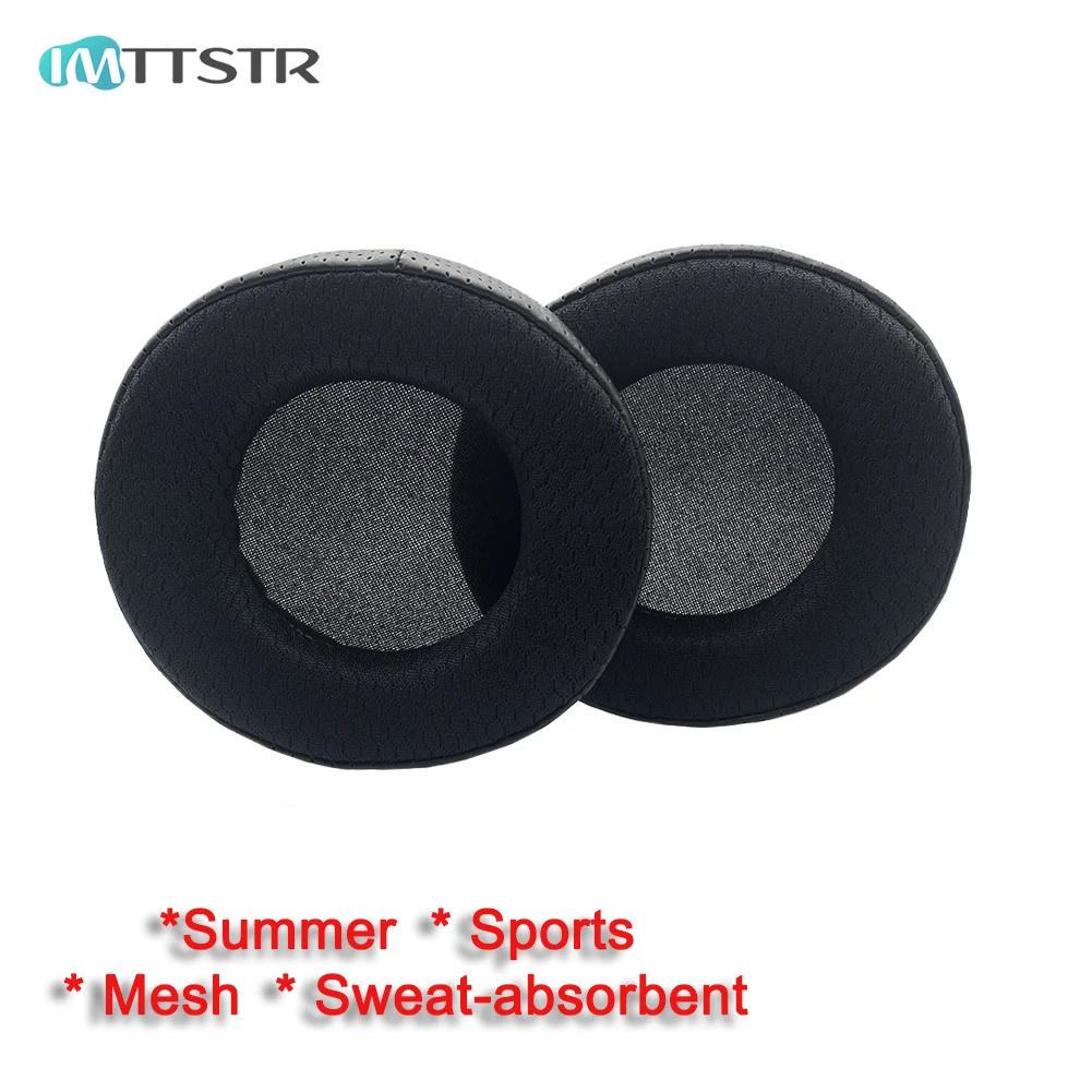 Earpads for reDRagon Lamia 2 Headset Sweat-absorbent Mesh Summer Ear Cover Cushions Pads Cups Earmuff Redagon Lamia2