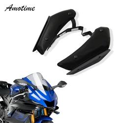 For Yamaha YZF-R6 R6 R 6 2017 2018 2019 2020 Motorcycle Fairing Parts Aerodynamic Wing Kit Fixed Winglet Fairing Wing