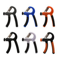 5-60kg Adjustable R-Shape Countable Hand Grip Strength Exercise Strengthener Gripper Spring Finger Pinch Carpal Expander Gripper