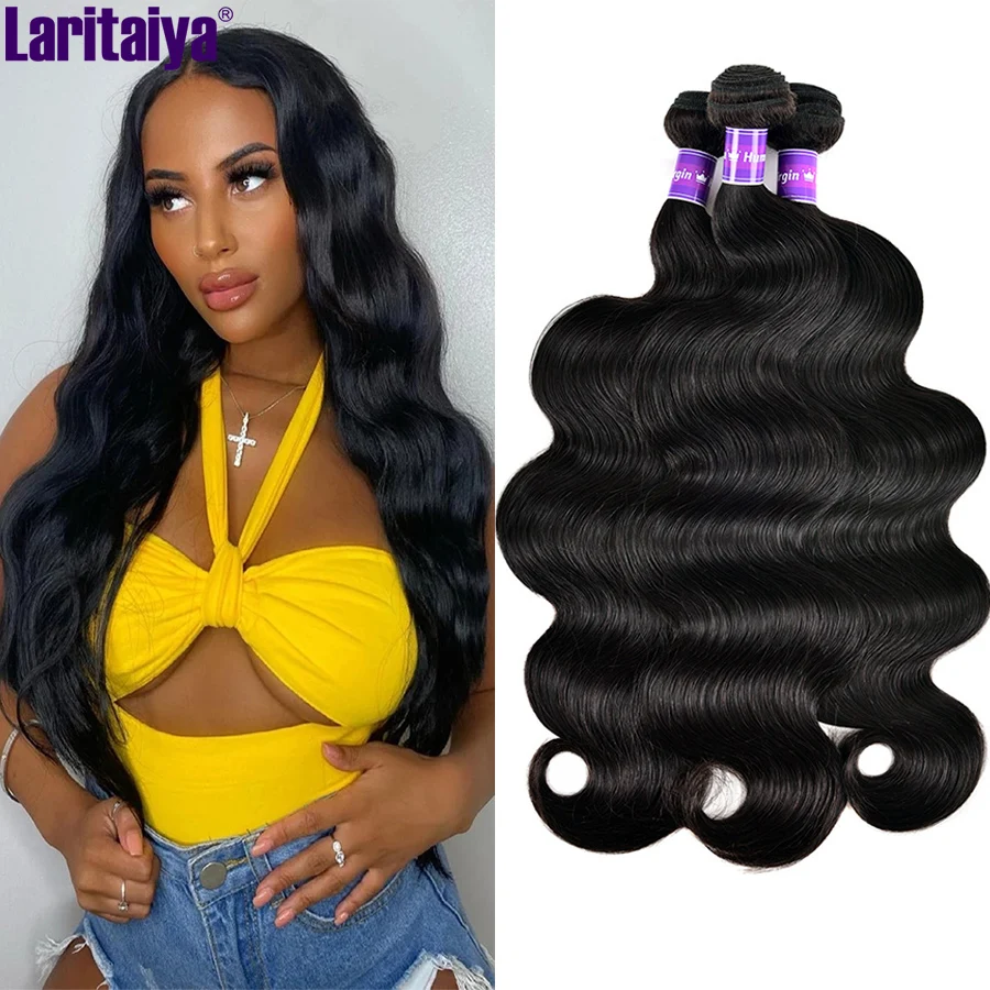 Body Wave Bundles Malaysian Virgin Human Hair Weave Bundles 3/4/6/10/20 PCS Human Hair Bundles 30 Inch Body Wave Hair Extensions