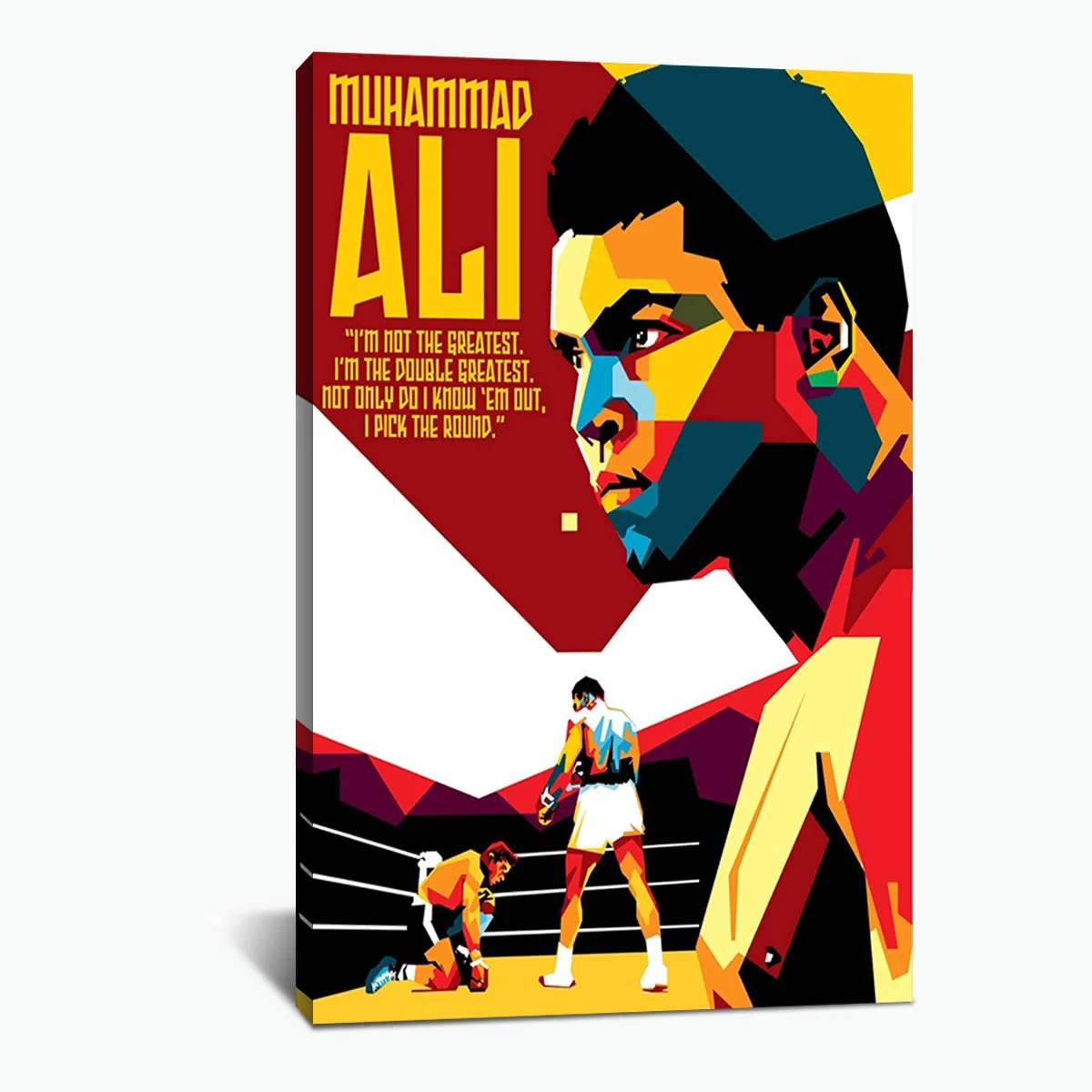 Character Martial Arts Poster Canvas Painting Wall Art Print Poster Picture Decorative Painting Living Room Home Decoration