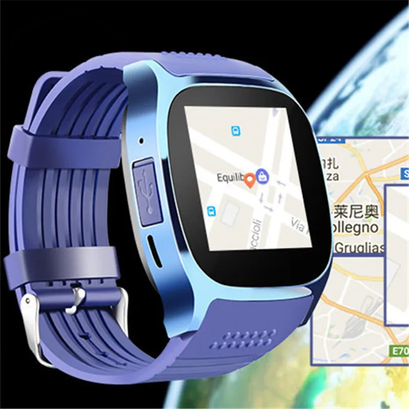 Pop Design T8 Bluetooth Smart Watch With Camera Music Player For Facebook Whatsapp Sync SMS Smartwatch For Women Men