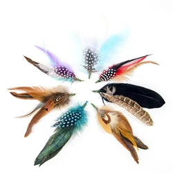 Piume naturali Decorazione Copricapo Bella piuma di fagiano di pollo per artigianato Accessori per cappelli da palcoscenico di carnevale di nozze