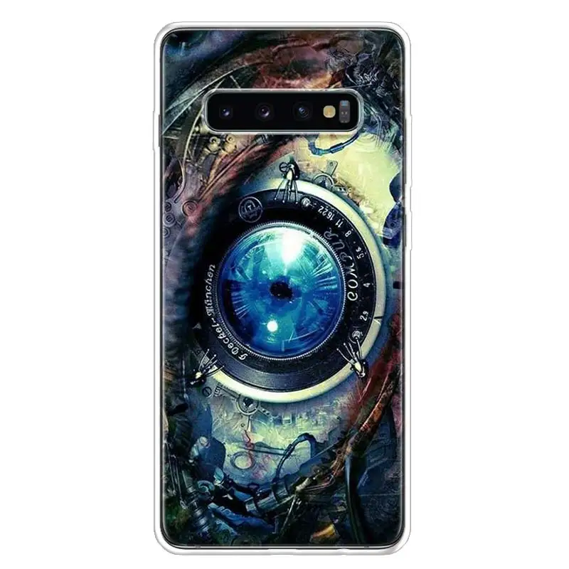 Steampunk Gear Mechanical Phone Case For Samsung Galaxy S24 S23 S22 Ultra S21 S20 Fe S10 Plus S10E S9 S8 + Shell Coque