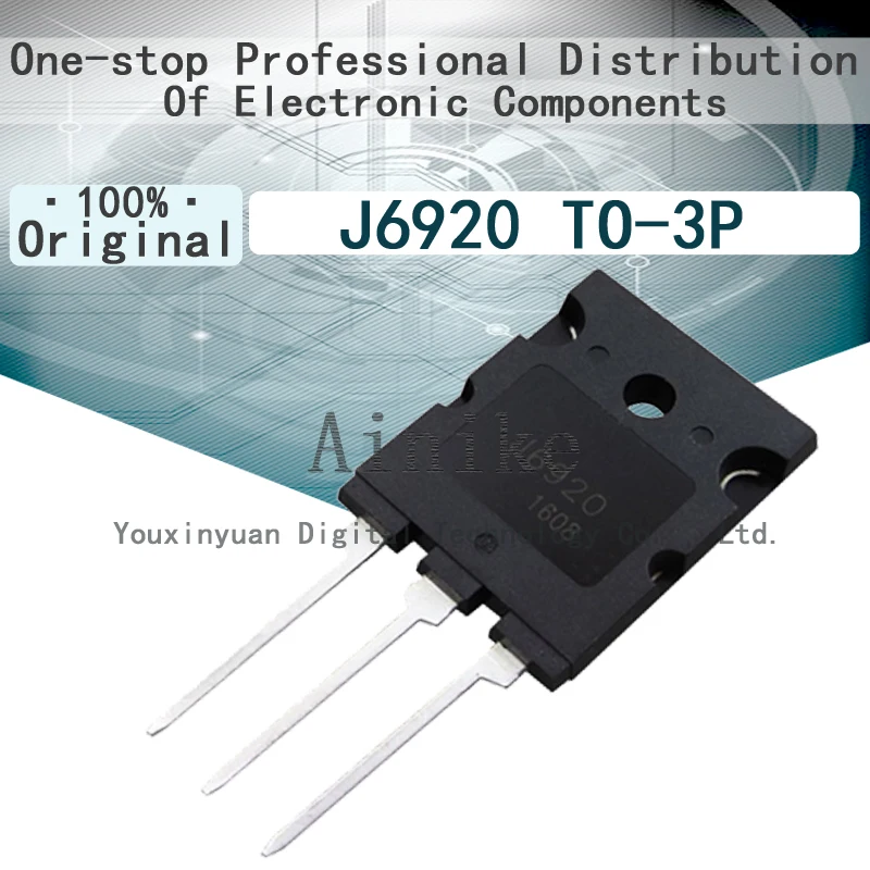 2/Pcs New Original J6920 TO-3P 1700V 20A 60W Hd TV tube ultrasonic mask machine triode