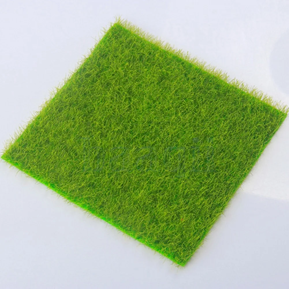 Artificial Grass Fake Lawn Grass Miniature Dollhouse Decor Home Garden Ornament