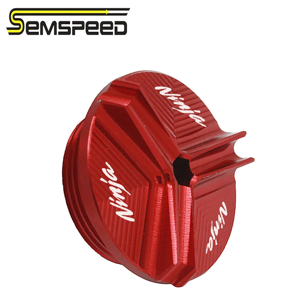 Motorcycle CNC Oil Filler Cap Plug For Kawasaki Ninja 250R 300 500R 600R 750R ZX10 ZX11 ZX12R ZX6R ZX9R ZX14R ZX10R VN900 ZX-10R