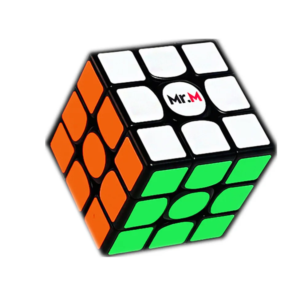 Shengshou-مكعب سحري مغناطيسي mr. m v2, 3x3x3, لغز السرعة, ألعاب تعليمية #5