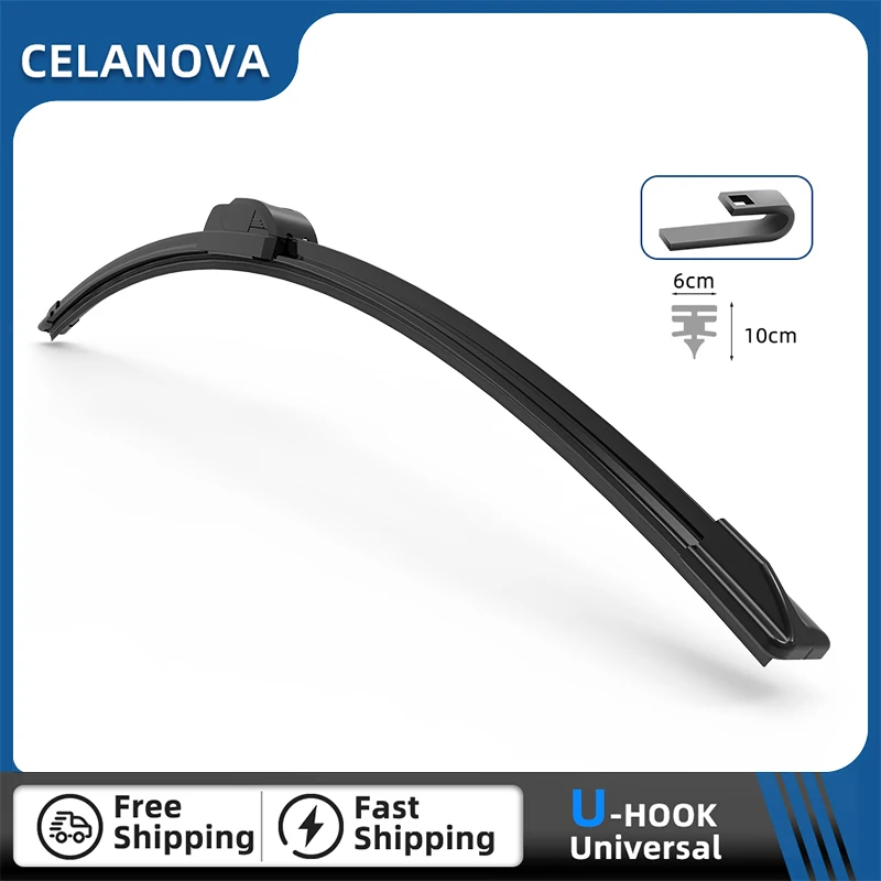 Car Wiper Blade Universal U Hook Frameless Windshield 14