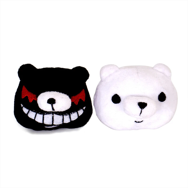 Anime Danganronpa Monokuma Hairpin Enoshima Junko Cosplay Bear Hair Jewelry Girl Kawaii Lovely Headwear Hair Clip