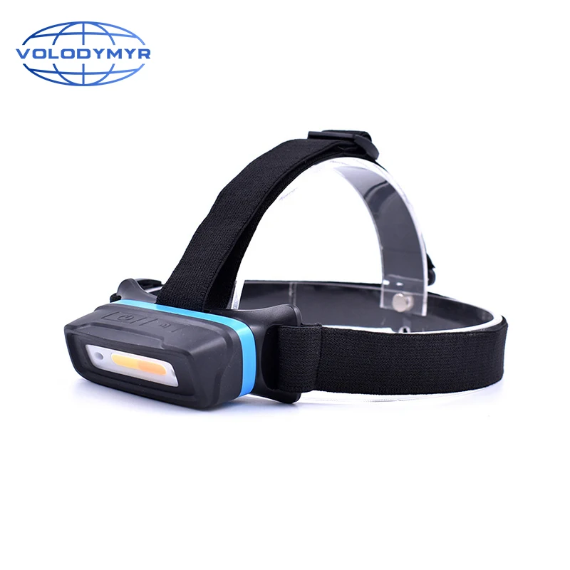 COB Led Headlamp Headlight Flashlight Torch USB Rechargeable Head Lamp for Car Inspection Polishing Finishing Camping Portable