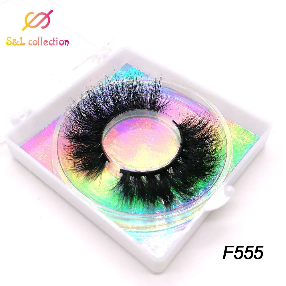 Faux cils de vison 5D, 100% faits à la main, moelleux, désordonné, réutilisable, 3D, vrai vison, vente en gros, cils en vrac, maquillage