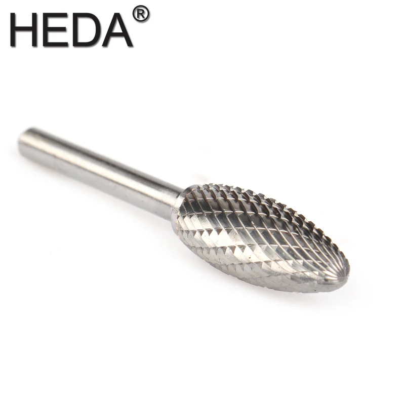 6-16mm Engraving Heads Hand Joinery Tool Set HX-Series Tungsten Carbide Burr Bit Rotary Files For Grinding Metal Wood Carving