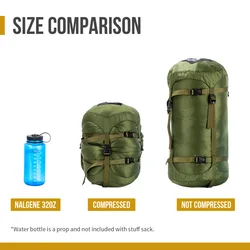 OneTigris bolsa compresión impermeable saco dormir acampada senderismo