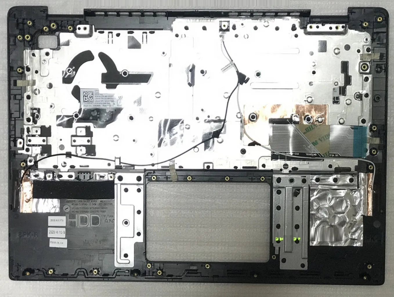 

96% новый/оррг для DELL Vostro 14 V5490 5490, упор для рук, верхняя крышка клавиатуры США 0TC3CH TC3CH, без подсветки