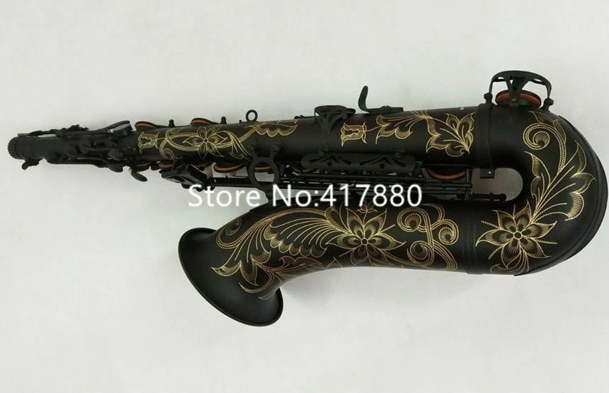 High-quality Japanese Bb Tenor Saxophone Matt Black Surface Professional Level Musical instrument With Case Accessories