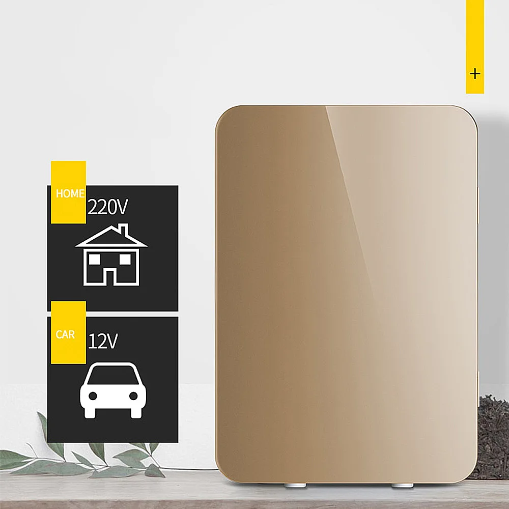 20L سيارة ثلاجة صغيرة ثلاجة صغيرة التدفئة والتبريد المزدوج الاستخدام مبرد سيارة المنزلية