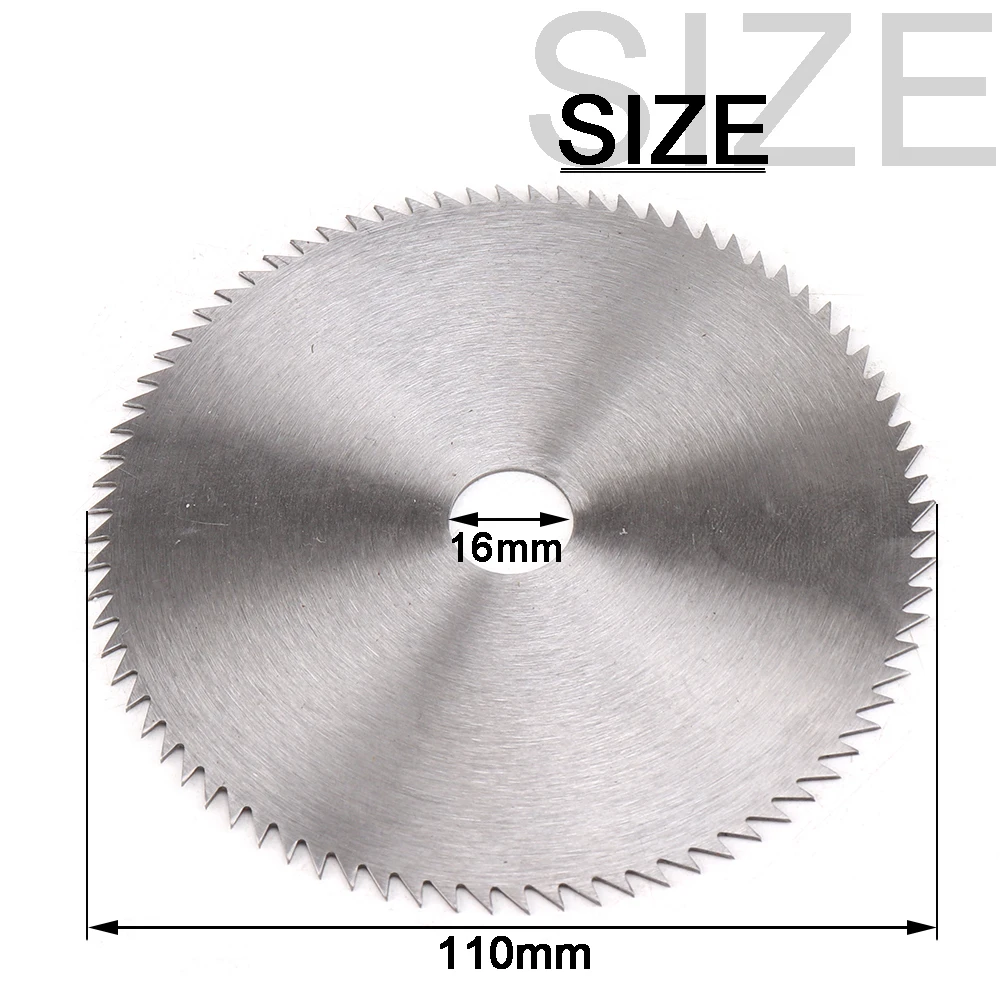 110mm disco de corte de madeira carboneto viu a lâmina corte de metal roda 80 dentes dremel carpintaria ferramentas de rotação de energia com anel de arruela