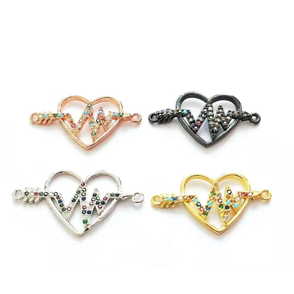 

10pcs CZ bead spacers for women DIY jewelry accessories S27