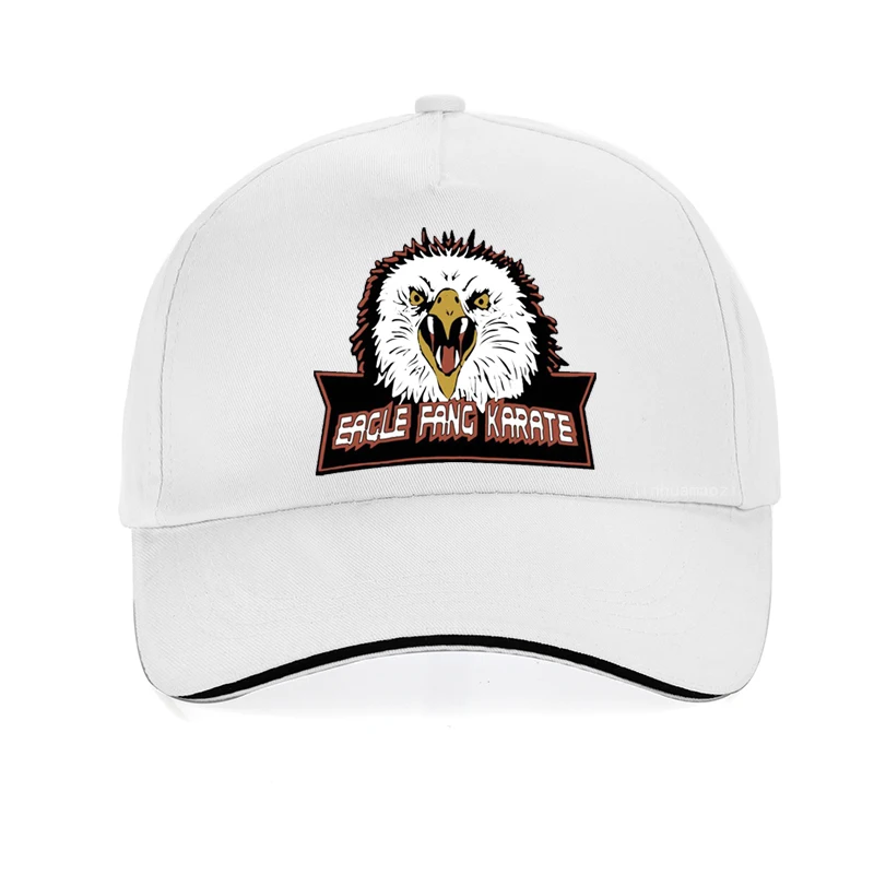 Eagle Fang Karate Cobra Kai Movie Summer Men Baseball cap Unisex 100% Cotton 80s Retro Women adjustable Snapback hat