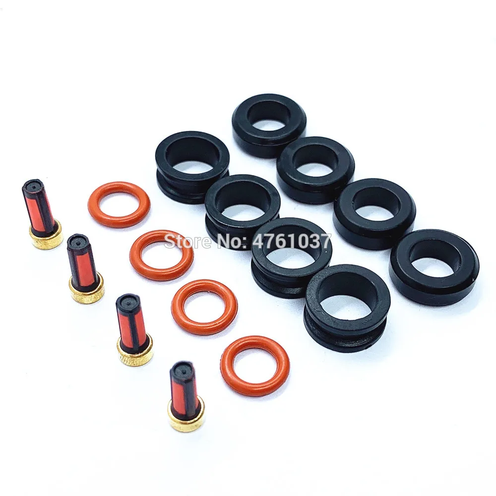 Free Shipping 4sets  Fuel Injector Repair Kit For Mazda 626 2.0L Protege1.8 L Mitsubishi Service kit  AY-RK021 RK022