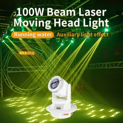 100W Moving Head Beam Light Led Pattern Moving Head Lighting Dmx Disco Light Stage Lighting Effect for Club Night Party Wedding