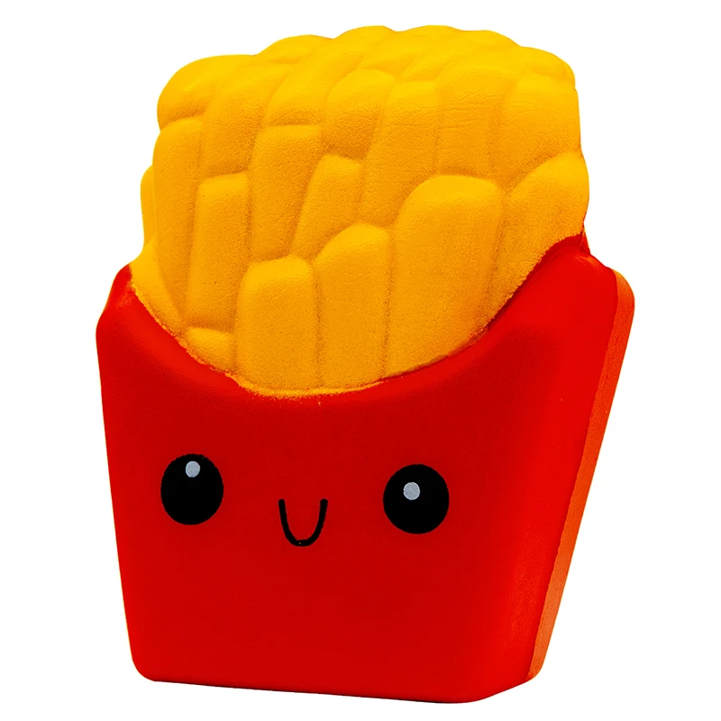 Jumbo French Fries Scented Squishy Kawaii Slow Rising Soft Stuffed Squeeze Kids Grownups Stress Relief Toy Gift