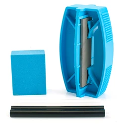 Xcman-kit completo para cuidados com as bordas de ski, sintonizador lateral, ferramenta de ângulo de esqui, + pedra de goma + vela de reparo com base ptex