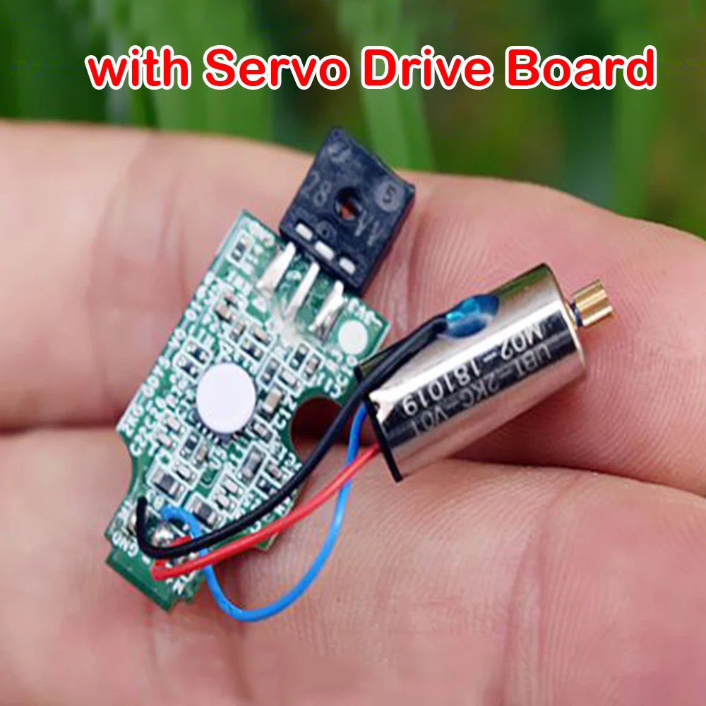 Micro 714 Coreless Motor with 2KG Servo Drive Board DC 12V 43500RPM Servo Motor Mini Electric NdFeB Ubisoft Robot Accessories