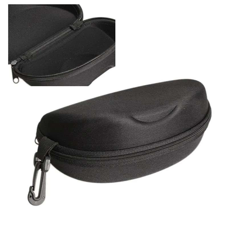 Zipper Sunglasses Hard Case Eye Glasses Protector Portable Container Box C66