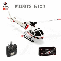 Original WLtoys XK K123 RC Mini Drone RTF 2.4G 6CH 3D 6G Modes Brushless Motor RC Quadcopter Helicopter Toys For Kids Gifts