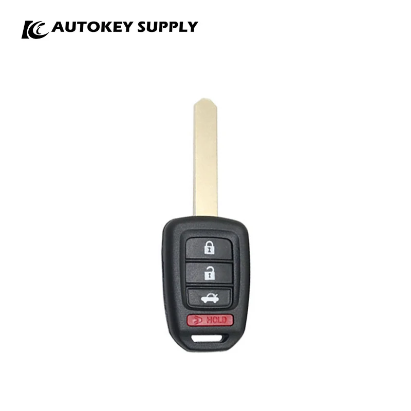 

For Honda 3+1 Remote Key Buttons Shell No Logo Autokeysupply AKHDS238