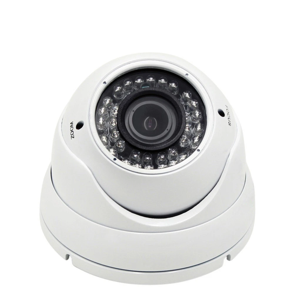 5MP POE IP Camera H.265 Onvif 2.8-12mm 4X Manual Zoom Lens Indoor Home CCTV Video Surveillance Security Network Camera