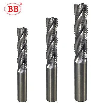 מסור קצה גס BB HSS Cutters 4 פלוטות 5mm עד 45mm להב ראות מתכת עיבוד אינץ 'ואיסו 6mm 8mm 10mm 12mm 16mm