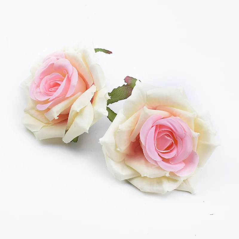 5/10 Stück Großhandel Künstliche Blumen Rosen Mehrfarbige Pflanzen Hochzeit Scrapbooking Hintergrund Heim Zimmer Tisch Dekoration DIY Geschenkbox – Detail 10