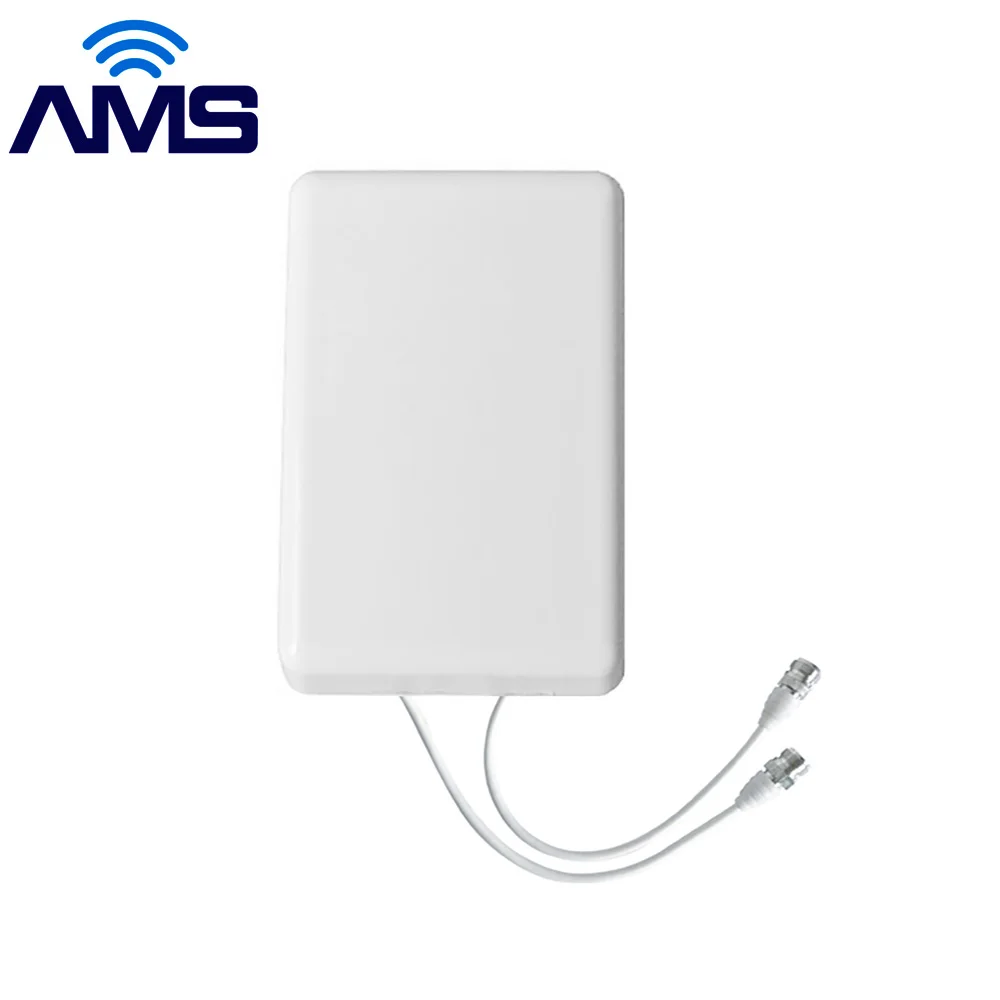 Long range 10-50km mimo flat panel antenna 2x2 mimo wireless router GSM lte wifi 4g antenna Mobile Antenna SMA/N MALE Connector