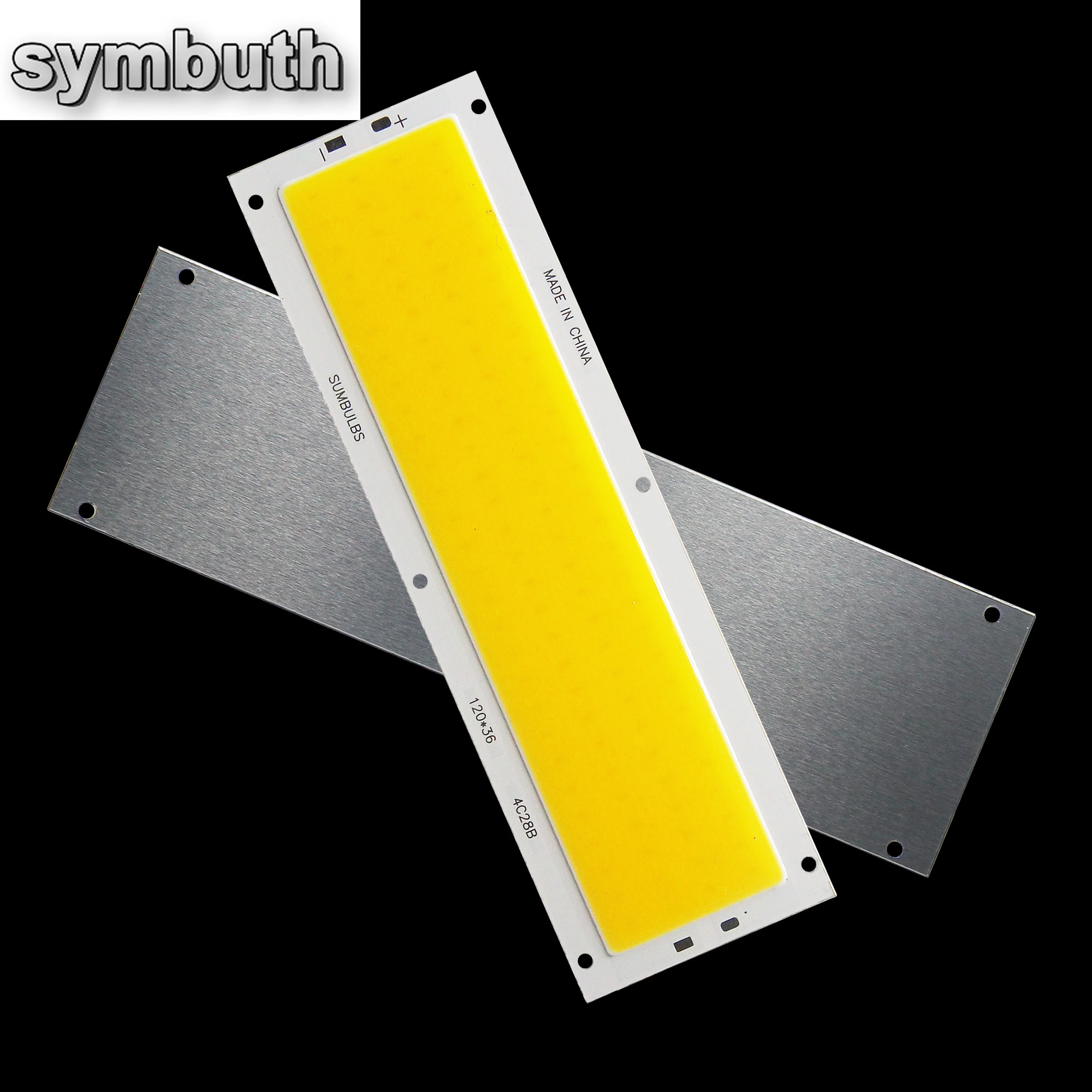 1200LM 12W COB LED 12V DC Light Source 12cm 120x36mm LED Chip Strip 5 Colors Panel Module Emitting Diode Lighting for Indoor