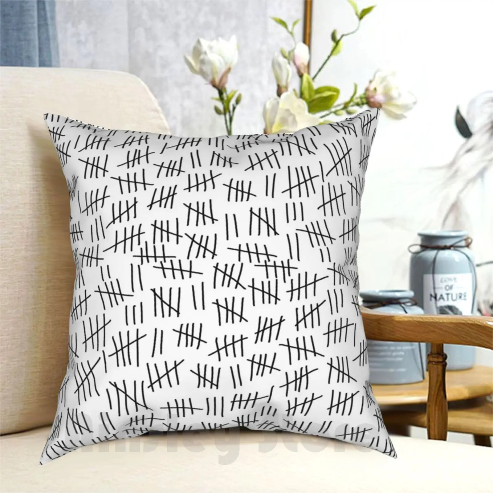 April 23Rd ( #2 ) Pillow Case Printed Home Soft Throw Pillow Sy Phelan April 23 Science Sci Fi Dr Who Line Lines Tick