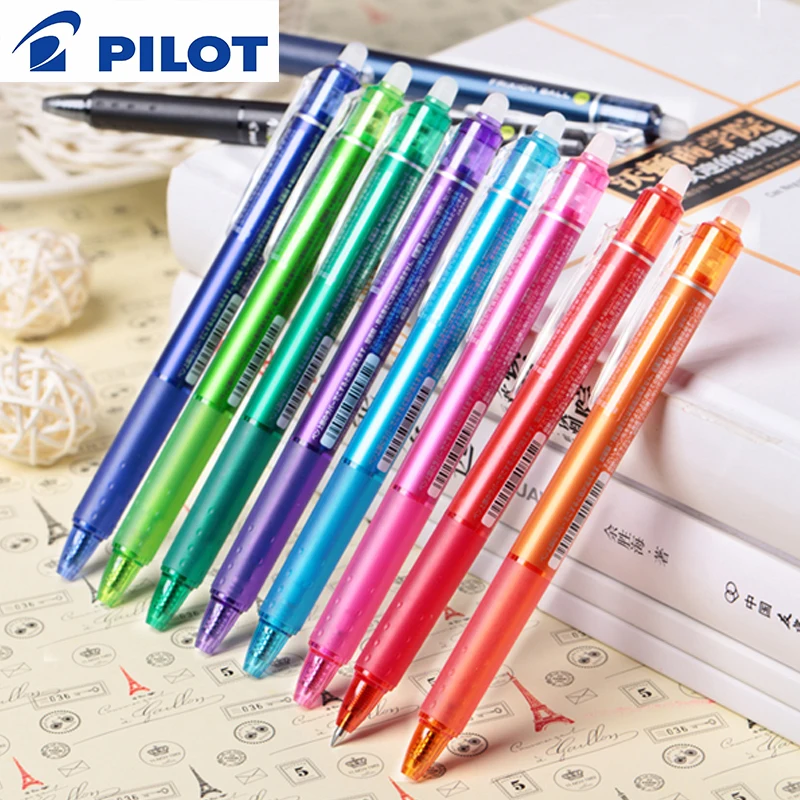 

1Pcs PILOT FriXion Erasable Gel Pen LFBK-23EF/23F 0.5/0.7mm Friction Rub Erasable Pen for School Office Writing Stationery