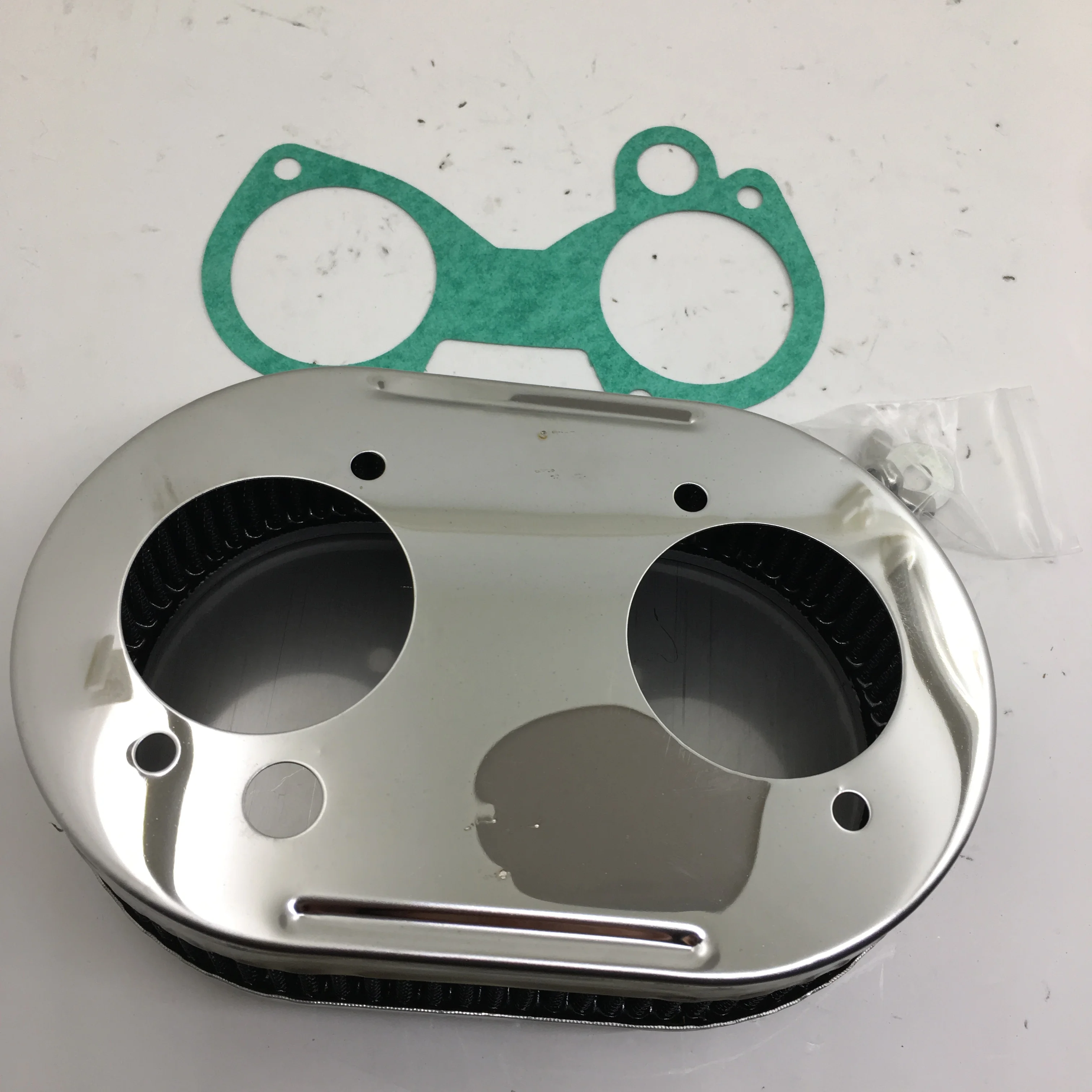 SherryBerg FAJS EMPI AIR FILTER air cleaner for Dellorto DHLA Weber DCOE Stainless Air Filter 45MM 1.8“ DEEP carburetor filter